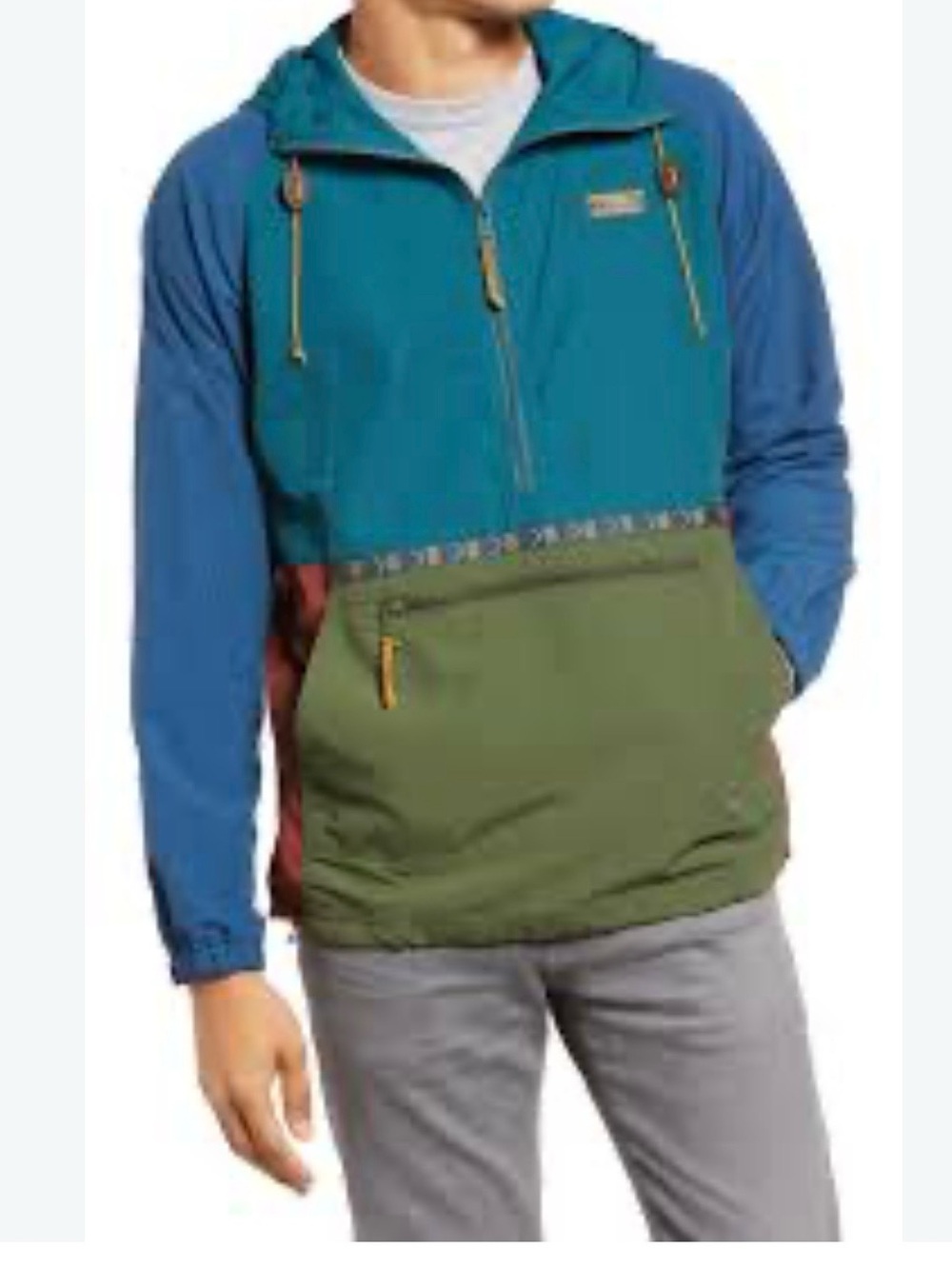 LL Bean Mountain Classic Anorak JacketXL Tall